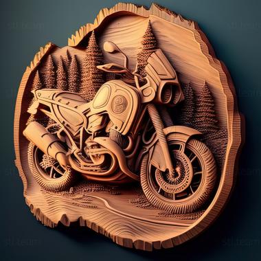 3D модель BMW R 1150 GS (STL)